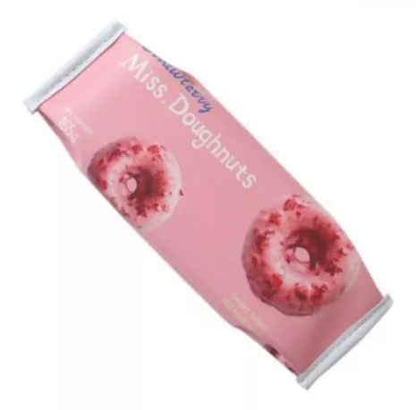 Estojo Bolsa Porta Lápis Escolar Donuts