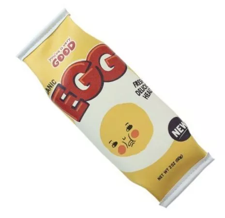 Estojo Bolsa Porta Lápis Escolar Ovo