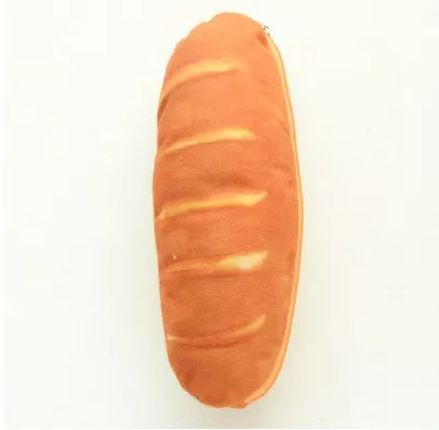 Estojo Bolsa Porta Lápis Escolar Pão