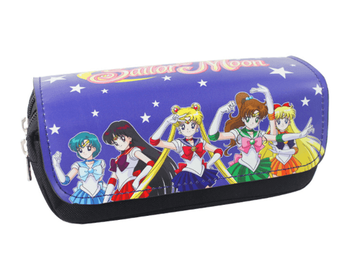 estojo porta lapis anime sailor moon Estojo Bolsa Porta Lápis Escolar Macaron Cookies