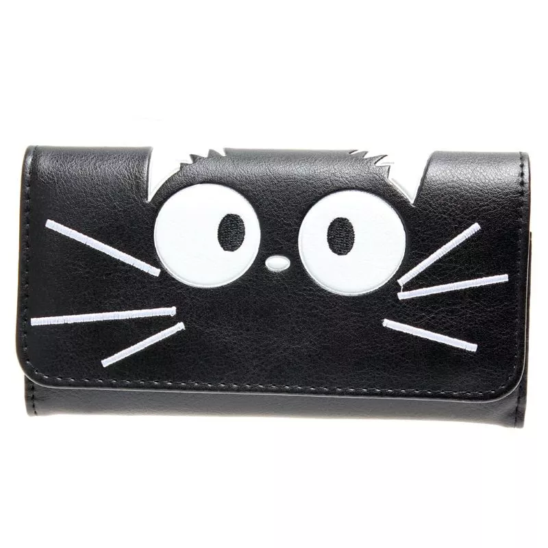 estudio ghibli tonari sem totoro carteira jovens e estudantes de moda bolsa longa Colar crânio fones de ouvido estudante pingente colar personalidade casal retro punk masculino titânio aço hip hop colar