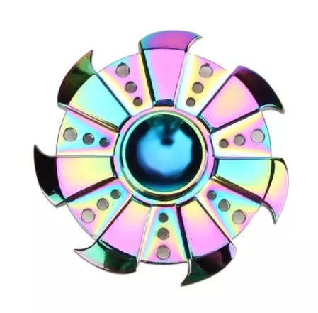 fidget hand spinner 07 Novo flocos de neve fidget spinner edc mão spinners autismo adhd presente aniversário crianças presentes de natal metal dedo brinquedos spinners