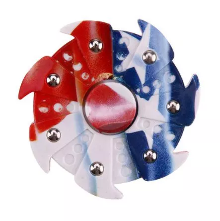 fidget hand spinner colorido 02 Fidget Hand Spinner Ilusão de Ótica