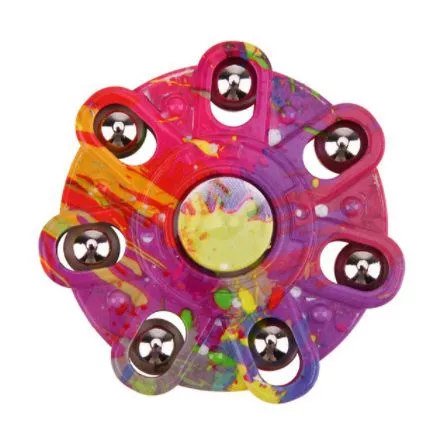 fidget hand spinner colorido 04 Fidget Hand Spinner Ilusão de Ótica