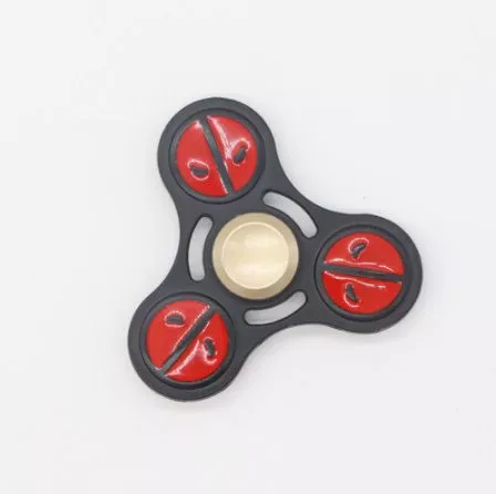 fidget hand spinner deadpoll Fidget Hand Spinner Ilusão de Ótica