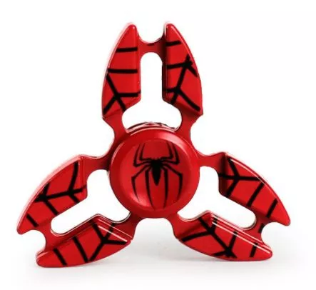 fidget hand spinner homem aranha spider man vermelho Fidget Hand Spinner Ilusão de Ótica