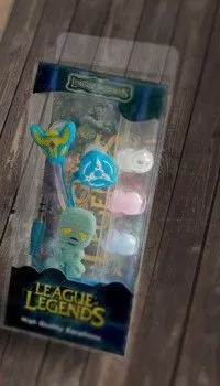fone de ouvido league of legends lol 3.5mm Touca League Of Legends LoL Poro