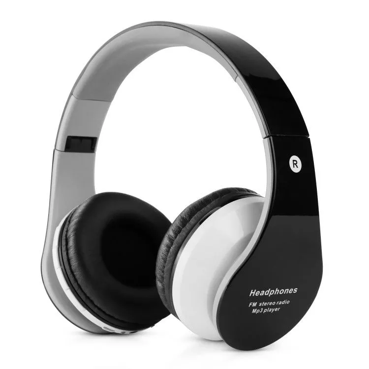 fone de ouvido portatil dobravel bluetooth diversas cores Colar crânio fones de ouvido estudante pingente colar personalidade casal retro punk masculino titânio aço hip hop colar