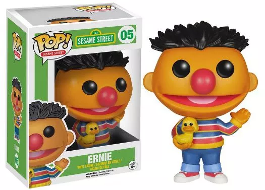 funko pop sesame street ernie Pelúcia marshadow bonecas 22cm peluche brinquedos dos desenhos animados animais de pelúcia brinquedos de natal macio melhor presente