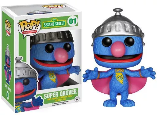 funko pop sesame street super grover Case Frozen Uma Aventura Congelante #2