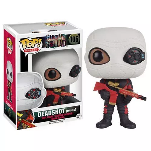 funko pop suicide squad deadshot masked Pelúcia marshadow bonecas 22cm peluche brinquedos dos desenhos animados animais de pelúcia brinquedos de natal macio melhor presente