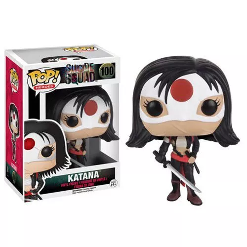 funko pop suicide squad katana Pelúcia marshadow bonecas 22cm peluche brinquedos dos desenhos animados animais de pelúcia brinquedos de natal macio melhor presente