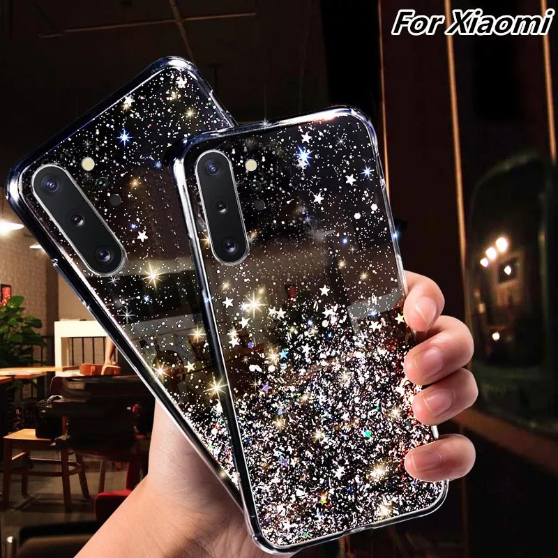 glitter bling sequin caso para xiao mi k20 vermelho nota 10 7 8 5 6 pro caso Titular do telefone pulseira de silicone caso para xiaomi mi 9 lite se xio mi 9 8 lite 9t pro a3 a2 a1 5x 6x f1 mi x 2s 3 capa traseira macia