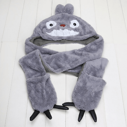 gorro anime cosplay my neighbor totoro Touca Kumamon Urso