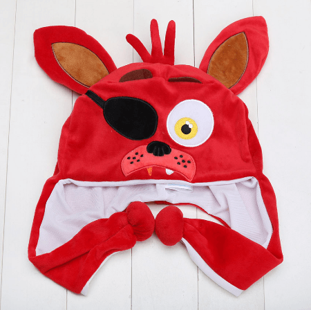 gorro touca foxy five nights at freddys Touca Gorro Sapo Dos Desenhos Animados cor sólida malha chapéu do inverno chapéu morno Skullies cap beanie chapéu para o miúdo menino e menina 75