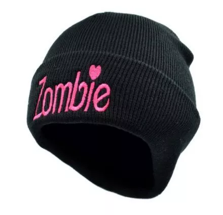 gorro touca the walking dead zombie Touca Gorro Sapo Dos Desenhos Animados cor sólida malha chapéu do inverno chapéu morno Skullies cap beanie chapéu para o miúdo menino e menina 75