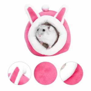 hamster house guinea pig accessories hamster cotton house small animal nest winter Pequeno animal de estimação coelho arnês colete e trela conjunto para furão cobaia porco coelho hamster filhote de cachorro bowknot peito cinta arnês suprimentos para animais de estimação 4