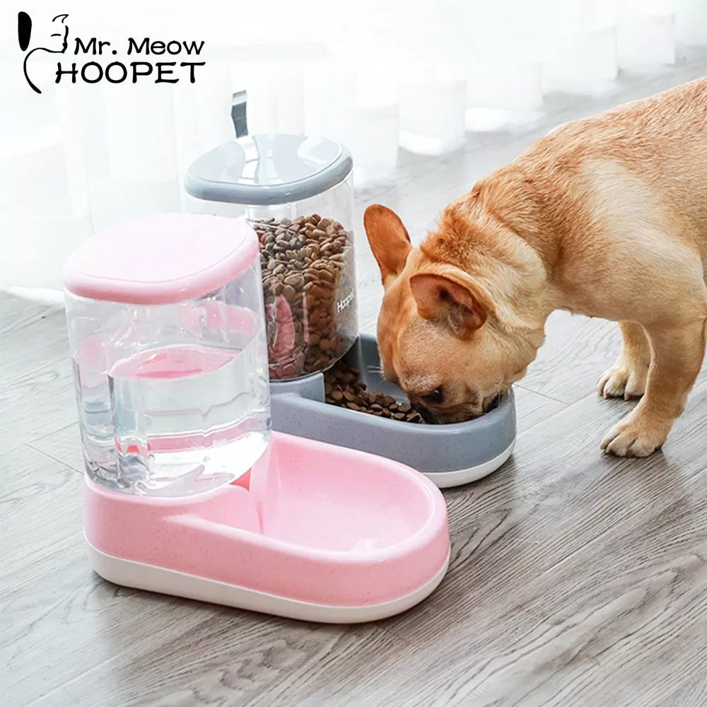 hoopet 3.8l pet automatic feeder dog cat drinking bowl for dog water drinking cat Dog Bag Breathable Dog Backpack Large Capacity Cat Carrying Bag Portable Outdoor Travel Pet Carrier L