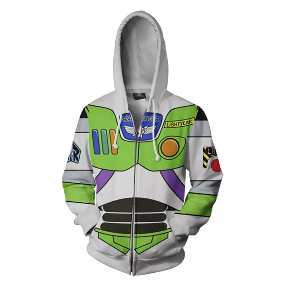 Jaqueta Blusa Frio Buzz Lightyear Toy Story Moletom