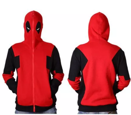 jaqueta blusa frio deadpool Estojo Bolsa Porta Lápis Escolar Macaron Cookies