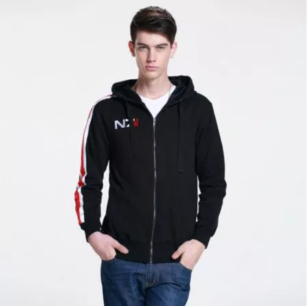 jaqueta blusa frio game mass effect 3 n7 Colar Marvel Vingadores Guerra Infinita Joias do Infinito