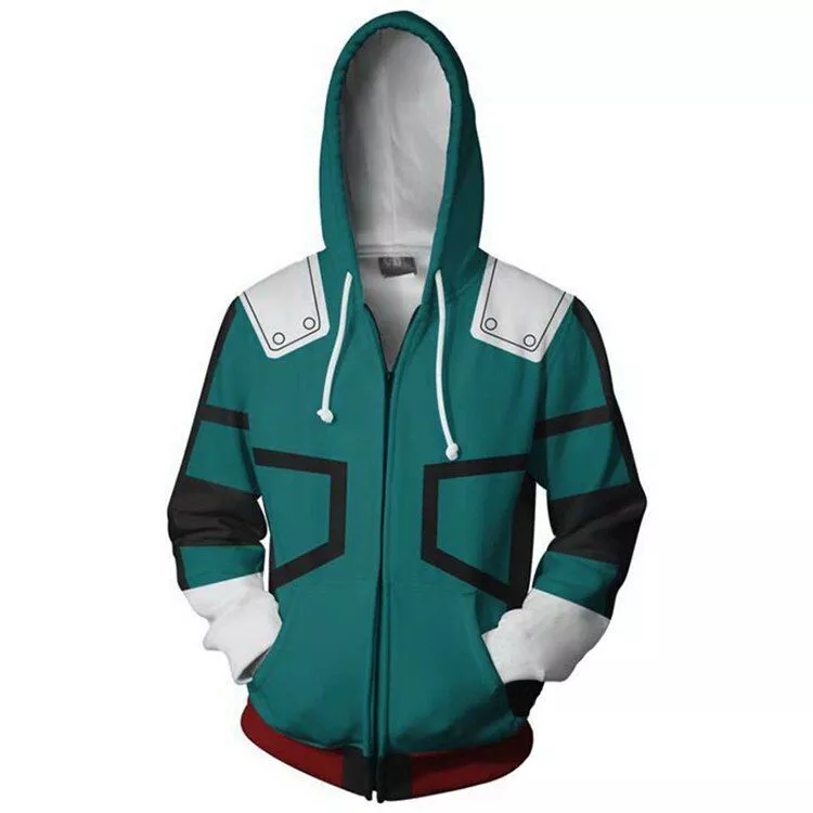 Jaqueta Blusa Frio My Hero Academia Boku No Hero Academy #8384 Anime Moletom