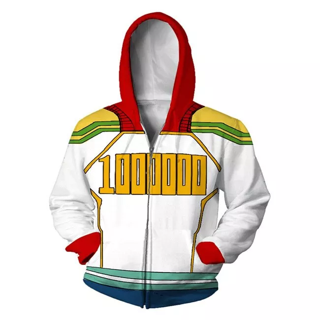 Jaqueta Blusa Frio My Hero Academia Boku No Hero Academy Mirio Anime Moletom