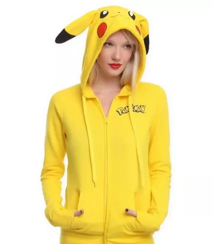 Jaqueta Blusa Frio Pokemon Pikachu Anime Moletom