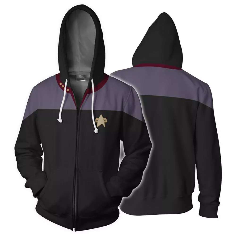 Jaqueta Blusa Frio Star Trek Uniforme #3 Moletom
