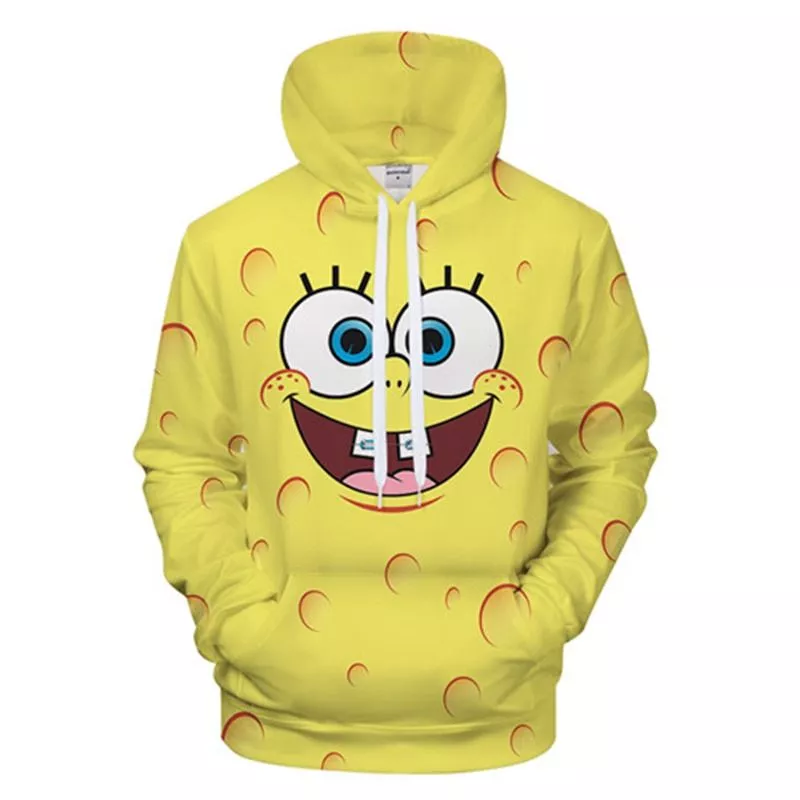 jaqueta bob esponja 3d moletom com capuz impresso menino menina esporte estilo hoodie Owdbob impermeável cão capa de chuva com capuz reflexivo pet chuva casaco roupas para pequeno médio grandes cães pet suprimentos