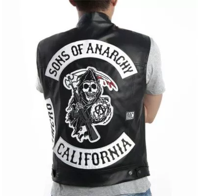 jaqueta colete sons of anarchy california Ornamento artificial fluorescente do aquário do polvo com decoração do tanque de peixes do copo da sucção