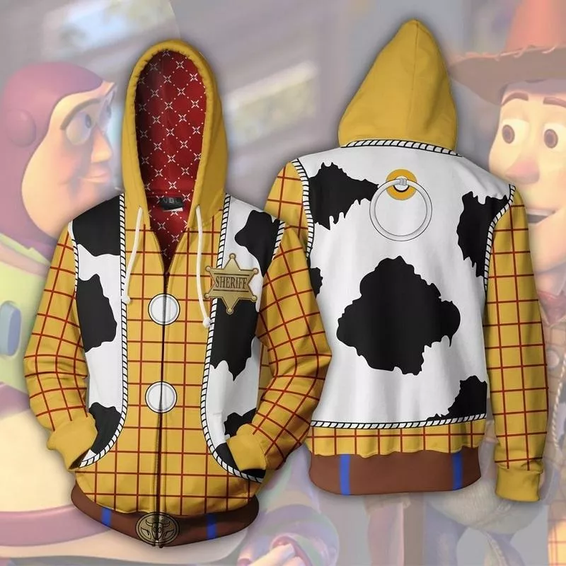 jaqueta toy story xerife woody cosplay zip up hoodie jacket roupas tamanho grande 6 Capinha celular case carteira feminina rebites adolescente menina carteira feminina bolsa de bolso do telefone carteira feminina