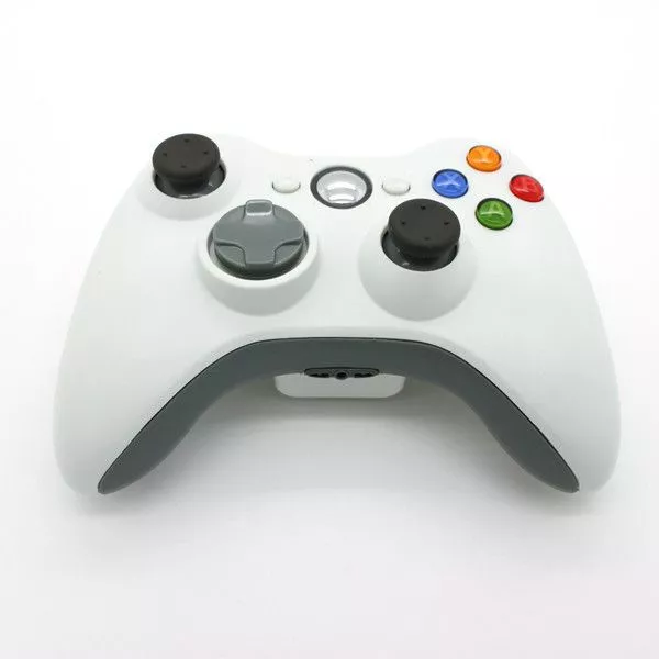 joystick controle wireless sem fio microsoft xbox 360 bluetooth branco Joystick Controle Wireless Sem-Fio Microsoft XBOX 360 Bluetooth Branco