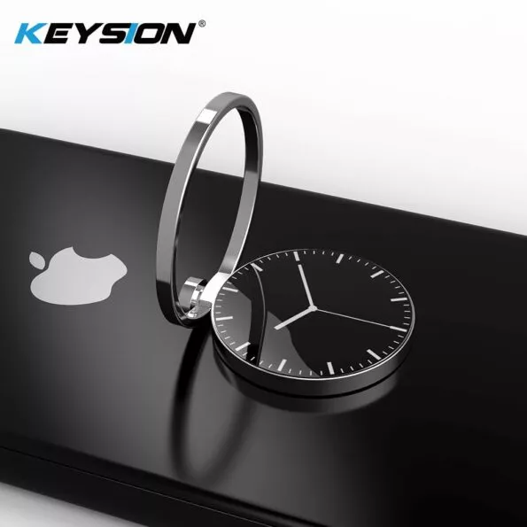 keysion anel de dedo para iphone x 8 plus universal de luxo anel de metal estent de Keysion anel de dedo para iphone x 8 plus, universal de luxo anel de metal estent de rotação 360 para celular samsung s9