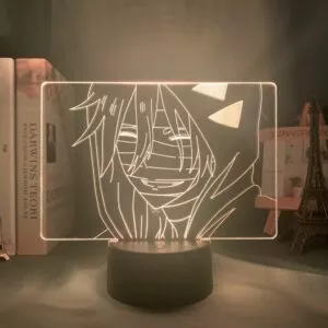 luminaria 3d lampada anime angel of slaughter zack luz para decoracao do quarto Action Figure Evangelion Asuka 1/8 figura modelo de resina gk