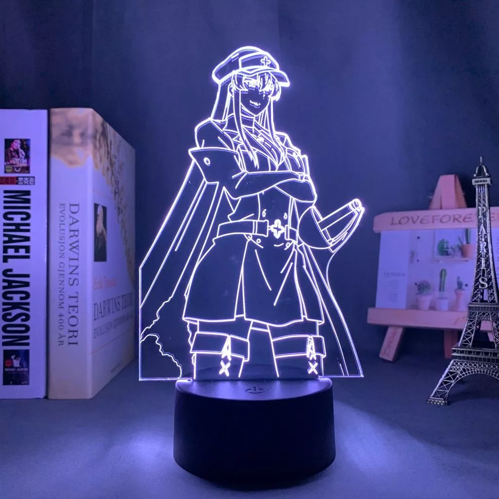 3d Lâmpada led Anime Motosserra Homem decoração Nightlight – Geek Door