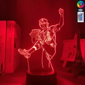 luminaria anime 3d lampada anime ace diamond sawamura luz para decoracao do quarto Luminária My Hero Academia Boku no hero academia kirishima eijiro anime luzes meu herói academia 3d led cor mudando nightlights lampara para para decoração de casa