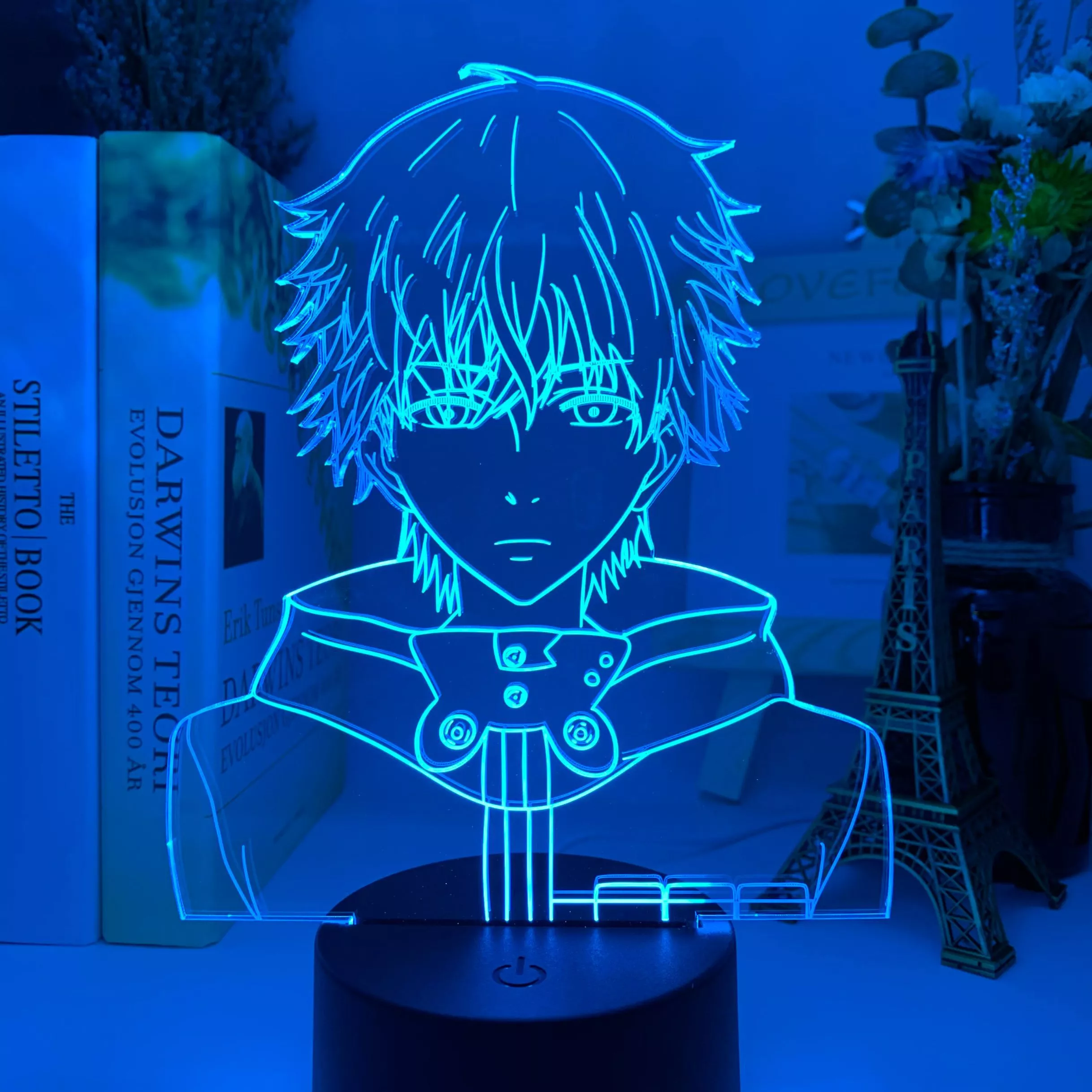 Neon Led/Luminária Nuvem Vermelha Akatsuki: Naruto Shippudem Anime