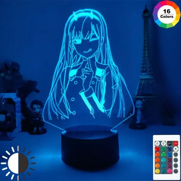 luminaria-anime-darling-in-the-franxx-zero-dois-3d-lampada-figura-nightlight