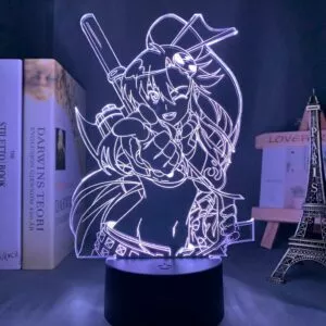 luminaria anime gurren lagann yoko luz conduzida da noite para o quarto decoracao Luminária Acrílico luz conduzida da noite avatar o último dobrador de ar para crianças criança quarto decoração nightlight a lenda de aang figura lâmpada de mesa 3d