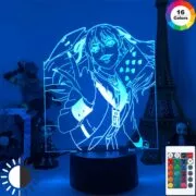 Luminária Anime kakegurui lâmpada jabami yumeko do jogador compulsivo presente para decoração do quarto nightlight japonês waifu 3d conduziu a luz da noite
