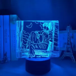 luminaria anime led night light berserk tripas para quarto deco presente colorido Luminária Attack on Titan eren jaeger 3d led anime nightlights lâmpada ataque titan eren night light candeeiro de mesa para o presente natal