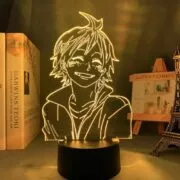 Luminária Anime luz da noite haikyuu tadashi yamaguchi para decoração do quarto nightlight crianças criança presente de aniversário manga lâmpada 3d yamaguchi haikyu