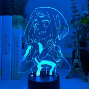 luminaria anime my hero academia boku no hero academy 3d lampada anime meu heroi Luminária Attack On Titan levi ackerman 3d led nightlights anime lâmpada ataque titan levi luz da noite lâmpada de mesa led para crianças presente birhtday