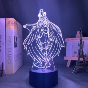 luminaria anime overlord albedo conduziu a luz da noite para o quarto decoracao Luminária Luz da noite do diodo emissor de luz da noite para o presente de aniversário jjujutsu kaisen nightlight ryomen sukuna lâmpada