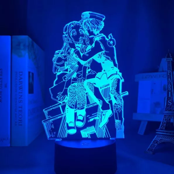 luminaria anime toilet bound hanako kun acrilico 3d lampada anime higienico Luminária Anime Toilet Bound Hanako-Kun Acrílico 3d lâmpada anime higiênico encadernado hanako kun luz para decoração do quarto cama colorido nightlight candeeiro de mesa hanako kun presente