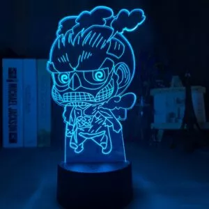 luminaria attack on titan shigeki no kyijin noturna 3d para decoracao luz noturna Luminária Attack On Titan Shingeki No Kyojin Anime 3d ataque de luz no titã pieck dedo lâmpada para o quarto decoração presente aniversário manga ataque no titã pieck dedo noite lâmpada