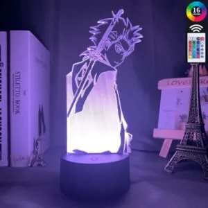 luminaria bleach anime luz da noite 3d descorante 16 colorido nightlight para o Luminária Anime led night light berserk tripas para quarto deco presente colorido nightlight manga 3d lâmpada berserk tripas