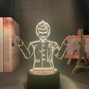 luminaria danganronpa led night light kiyotaka ishimaru lampada para decoracao do Luminária One Piece 3d luz da noite macaco d luffy figura usb alimentado por bateria nightlight para crianças criança quarto decoração led night light uma peça presente