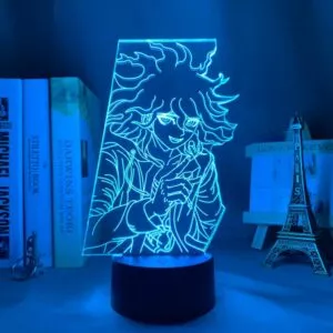 luminaria danganronpa v3 led night light nagito komaeda lampada para decoracao do Luminária One Punch Man saitama figura led night light lâmpada para decoração de casa nightlight fresco mangá loja decoração idéias mesa luz 3d